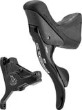 CAMPAGNOLO Potenza 11 schijfrem links voor 2s 160 mm zwart