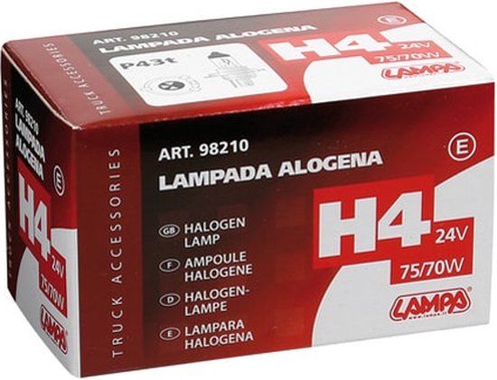 Lampa H4 lamp 24V 75/70W