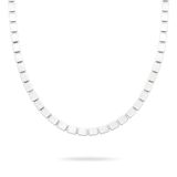 Liebeskind Berlin Damesketting LJ-1686-N-45 roestvrij staal zilver