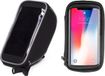PD PD® - Support de téléphone pour vélo avec compartiment de rangement - Résistant à l'eau - Universel - Noir