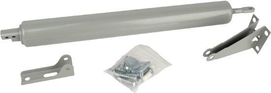 Brüder Mannesmann Pneumatische deurdranger, wit