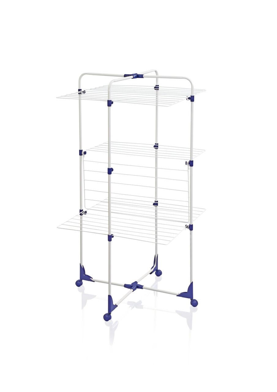 Leifheit Classic Tower 270 Droogtoren - 27 m - Wit/Blauw