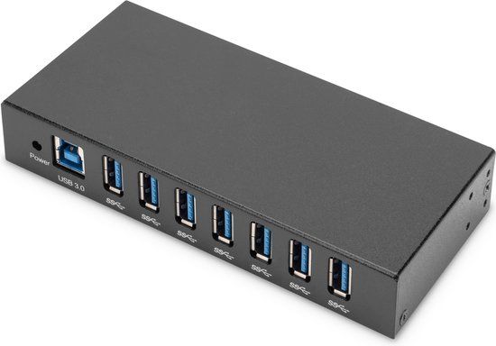 Digitus DA-70258-1 USB-hub 7 poorten USB-A USB 3.0 5 GBit/s