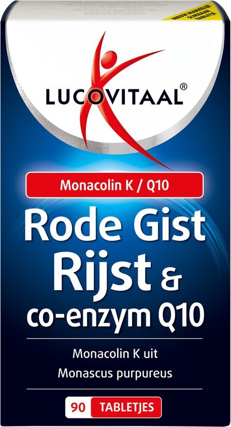 Lucovitaal Rode Gist Rijst &amp; Q10 90 tabletten