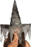 Boland - Hoed Heks Zombina - 58 cm - Volwassenen - Vrouwen - Zwart