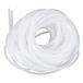 Spiraalkabelrol 4 mm x 10 m wit