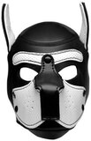 Spike Puppy BDSM Hood - Zwart/Wit