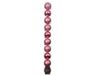 Decoris boules de Noël en polystyrène 6cm couleur rose 10 pièces