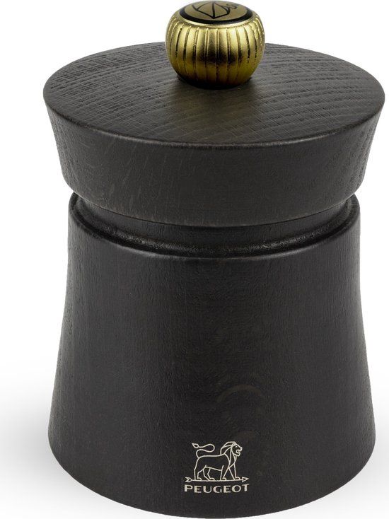 Peugeot Bali Baya Pepermolen - 8 cm - Chocolade - Beukenhout