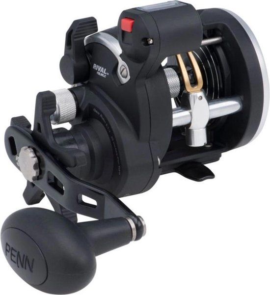 Penn Rival 15 LW LC - Reel - Rechts - Zwart/Zilver