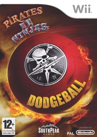 Gamecock Media Group Pirates vs Ninja Dodgeball Nintendo Wii