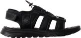 Elong ZHANG Charlene Sandalen om aan te trekken Zwart Synthetisch Mannen Maat 43 Platte sandalen Casual schoenen Waterdicht
