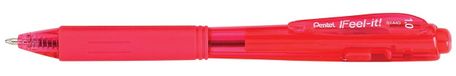 Pentel BX440-PI Pink Retractable Ballpoint Pen with Clip