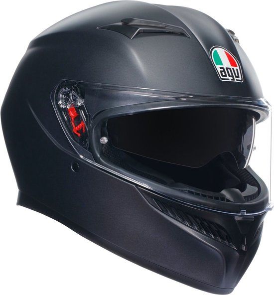 AGV K3 Mat Zwart ECE2206 Integraalhelm Maat XS
