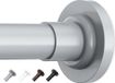 Tringle à rideaux sans perçage, tige extensible 48-119,4 cm, gris