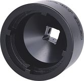 KS Tools 450.5027 1/2" Kroonmoeren van kogellagers KM7, inwendige nokken