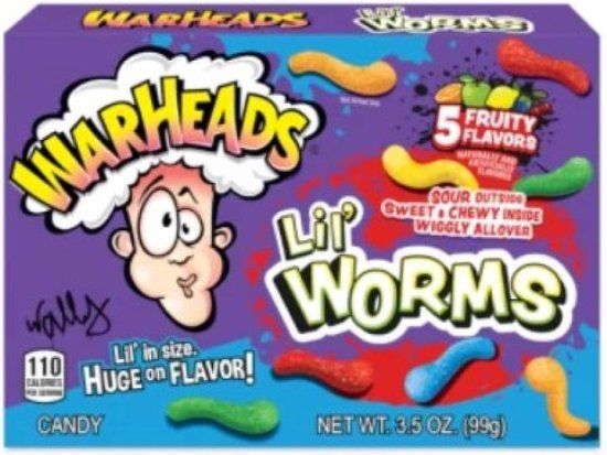 Warheads - Lil Worms - 99g