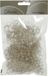 Decoris 2x zakjes engelenhaar - zilver - synthetisch haar - 2 x 13,5 x 20 cm