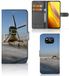B2Ctelecom Xiaomi Poco X3 | Poco X3 Pro Flip Cover Schaatsers