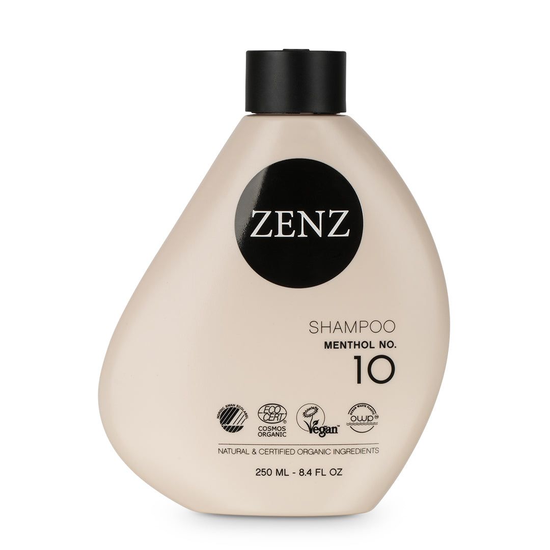 ZENZ Organic No.10 Menthol Shampoo 250ml - All Hair Types