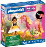 PLAYMOBIL Fantasy & Magic Licorne du matin avec fée - 72218
