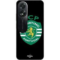 Oppo Etui SCP SPORTING PORTUGAL ZWART ACHTERGROND Maniacase