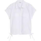 Tom Tailor - Blouse ample en popeline - Taille 40 - Blanc