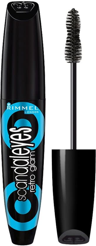 Rimmel London Scandal Eyes Retroglam Mascara - 001 Waterproof Black - Mascara