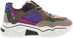 Dwrs Dames Sneakers Pluto Purple/beige Paars - Maat 37