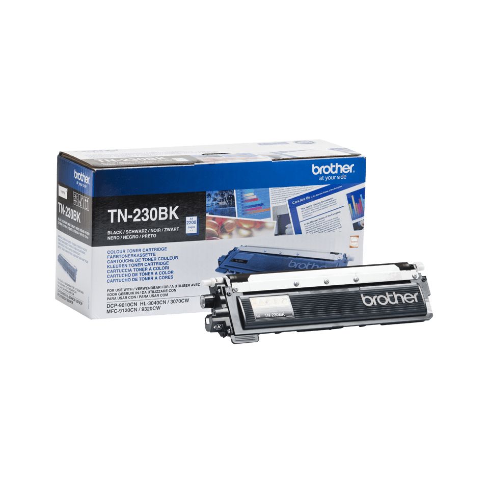 Brother TN-230BK Black Toner Cartridge - Original