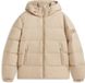 Tommy Hilfiger Heren Winterjas Beige Polyester XS
