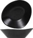 Cosy & Trendy Vongola Black Diep Bord - 20 x 17 cm - Zwart - Aardewerk - Ovaal