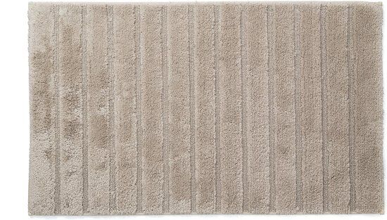 Casilin California Badmat - Extra Lang - Met Antislip - Sand - 80 x 150 cm