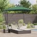 Maison Exclusive - Parasol, vert, 249 x 249 x 250 cm, polyester et aluminium