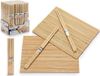 Kinvara Sushi placemats en eetstokjes - 2 pers. - beige - Sushi set