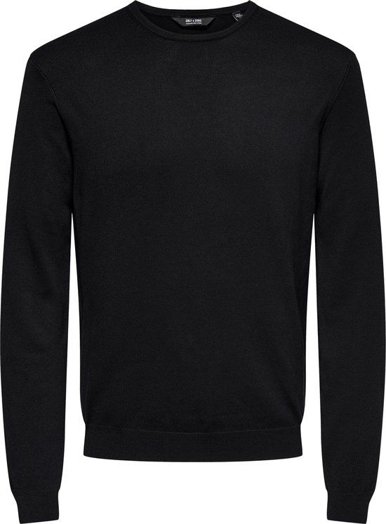 ONLY & SONS ONSWYLER LIFE REG 14 LS CREW KNIT NOOS Heren Trui - Maat M