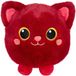 GIPSY TOYS Moko Maru Kitty knuffel - 12 cm - Bordeaux
