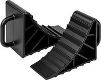 Merkloos / Sans marque Relaxdays Wielblokken - 2 stuks - Zwart