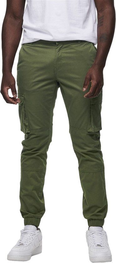 ONLY & SONS ONSCAM STAGE CARGO CUFF LIFE - Heren Broek - W32 X L34 - Olive Night