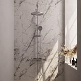 Brauer Brushed Edition Opbouw Thermostatische Regendoucheset