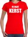 Bellatio Decorations Shoppartners Bv Fout Kerst shirt / t-shirt - Ik haat Kerst - rood voor dames - Kerstkleding / Kerst outfit XXL