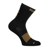 Kempa Kindersokken Logo Classic Glory Zwart/Goud Schoenmaat 31-35
