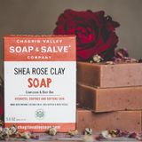 Chagrin Valley Shea Rose Clay Savon Naturel et Biologique