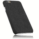 mumbi Fineline hoes compatibel met iPhone 6 / 6S mobiele telefoon hard case telefoonhoes, zwart