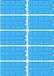 Merkloos / Sans marque Koopman International Koeltas of koelbox koelelementen - set van 10x stuks - 15 x 8 cm - 200 ml