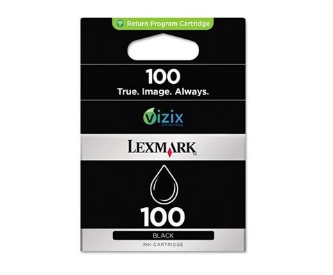 Lexmark 100 Zwarte Inktcartridge - Retourprogramma