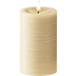 Delight Candles LED Bougie pilier Ø 7,5 x 12,5 cm Lumière Caramel