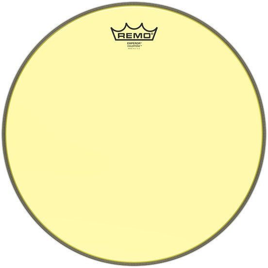 Remo Emperor Colortone Yellow - 18 inch