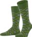 Burlington Tartan gedessineerd katoen sokken heren groen - maat 40-46