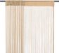 vidaXL Draadgordijnen - 140x250 cm - Beige - 2 stuks